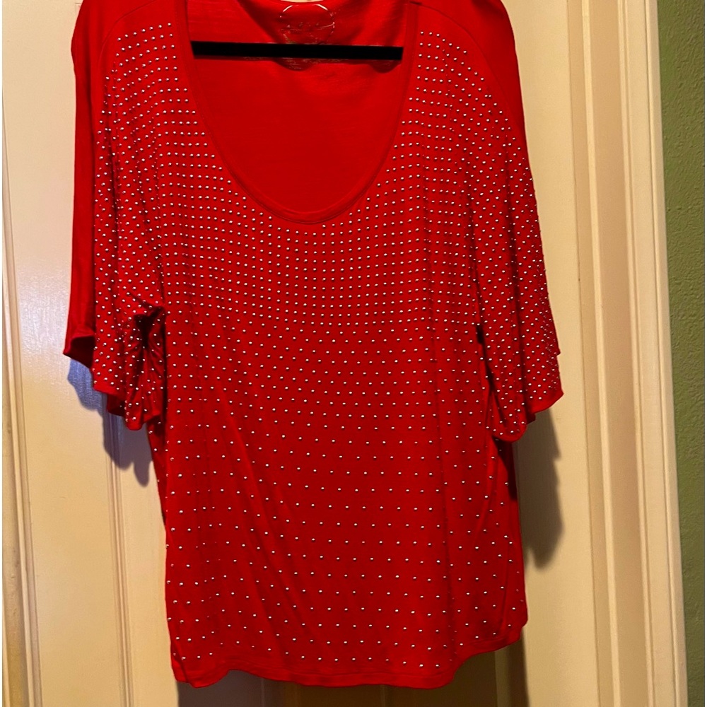 ❤️❤️INC STUDDED BLOUSE SIZE 2X❤️❤️